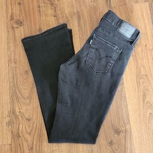 Levi's Black Shaping Bootcut Jeans